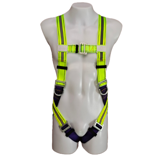 (high-visibility and three anchor points) Full body type safety belt