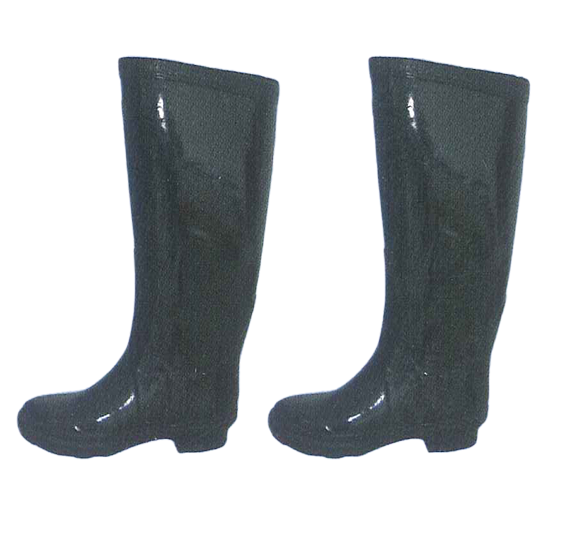 acid resistant boots (rubber)